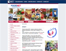 Tablet Screenshot of foodnet.cz
