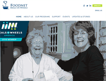 Tablet Screenshot of foodnet.org