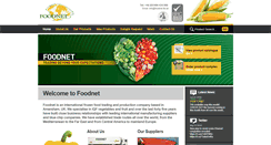 Desktop Screenshot of foodnet.ltd.uk